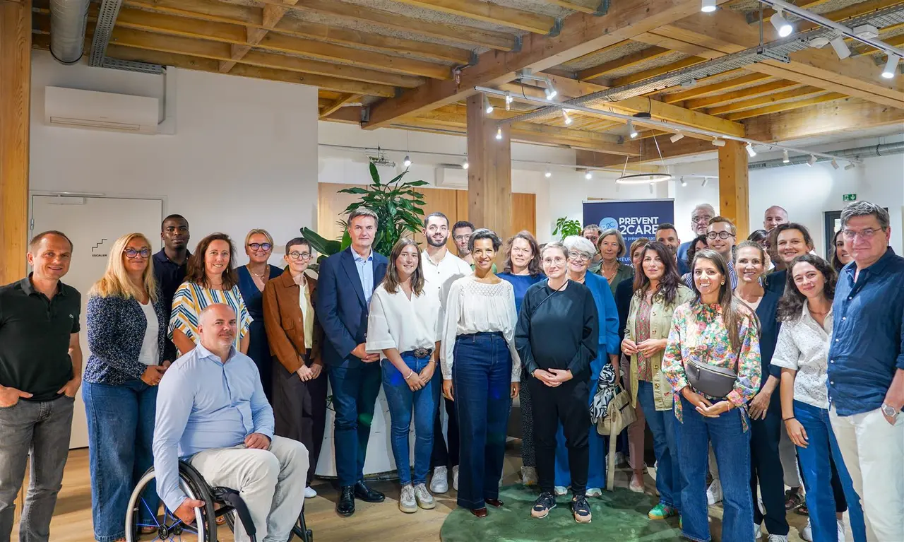 L'équipe ObésiLink lors de son onboarding chez Prevent2Care